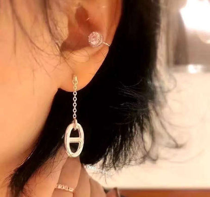 [Panda Jewelry]CHAINE TASSEL EARRINGS