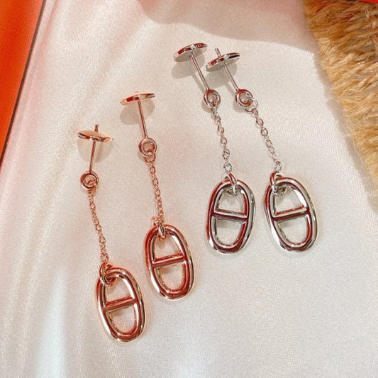 [Panda Jewelry]CHAINE TASSEL EARRINGS