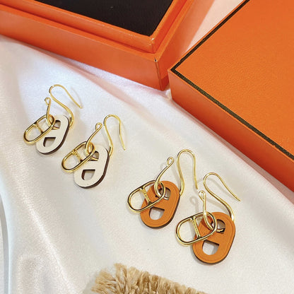 [Panda Jewelry]HM O'MAILLON GOLD EARRINGS