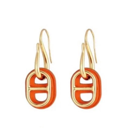 [Panda Jewelry]HM O'MAILLON GOLD EARRINGS