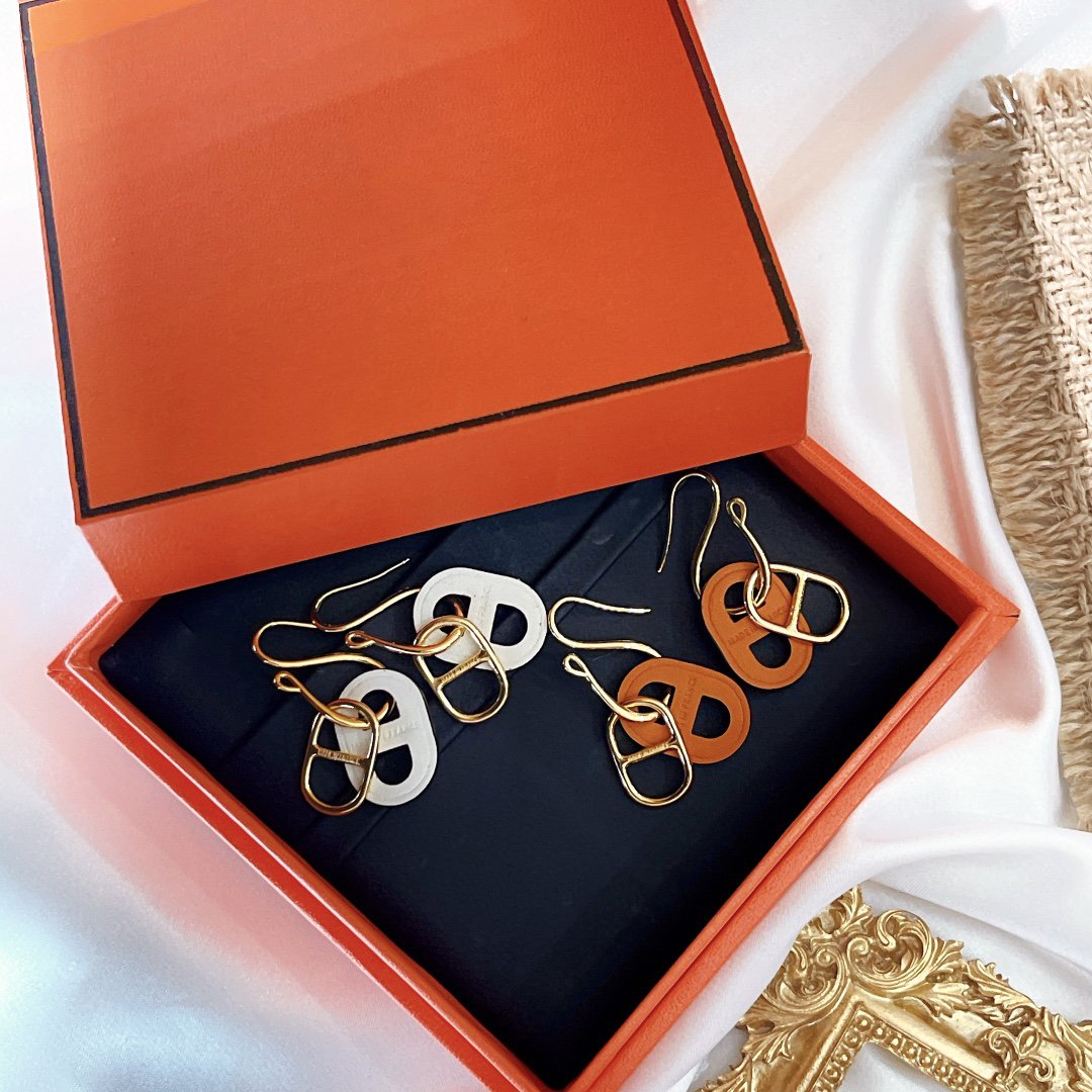 [Panda Jewelry]HM O'MAILLON GOLD EARRINGS