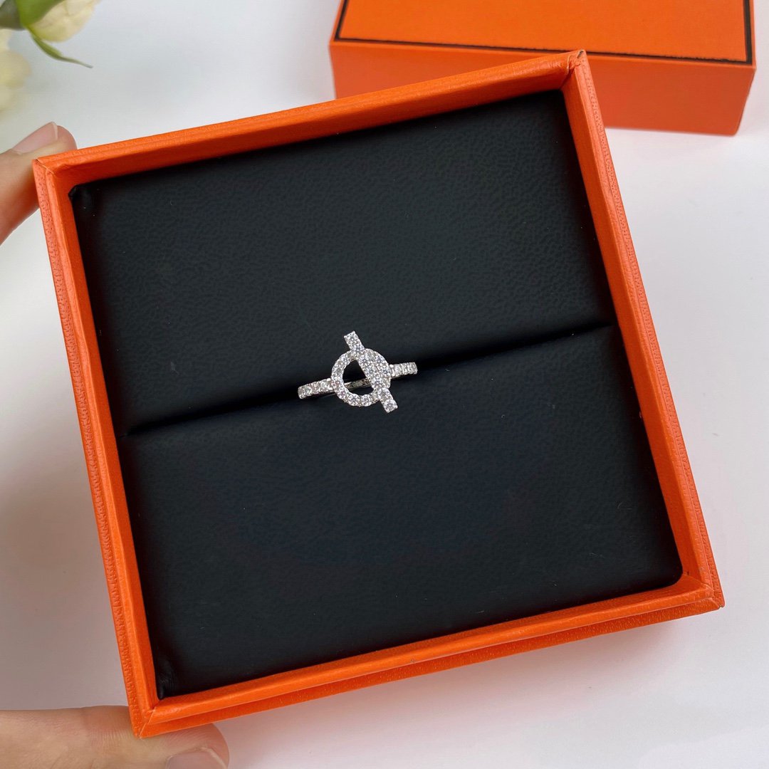 [Panda Jewelry]ECHAPPEE RING SILVER DIAMOND