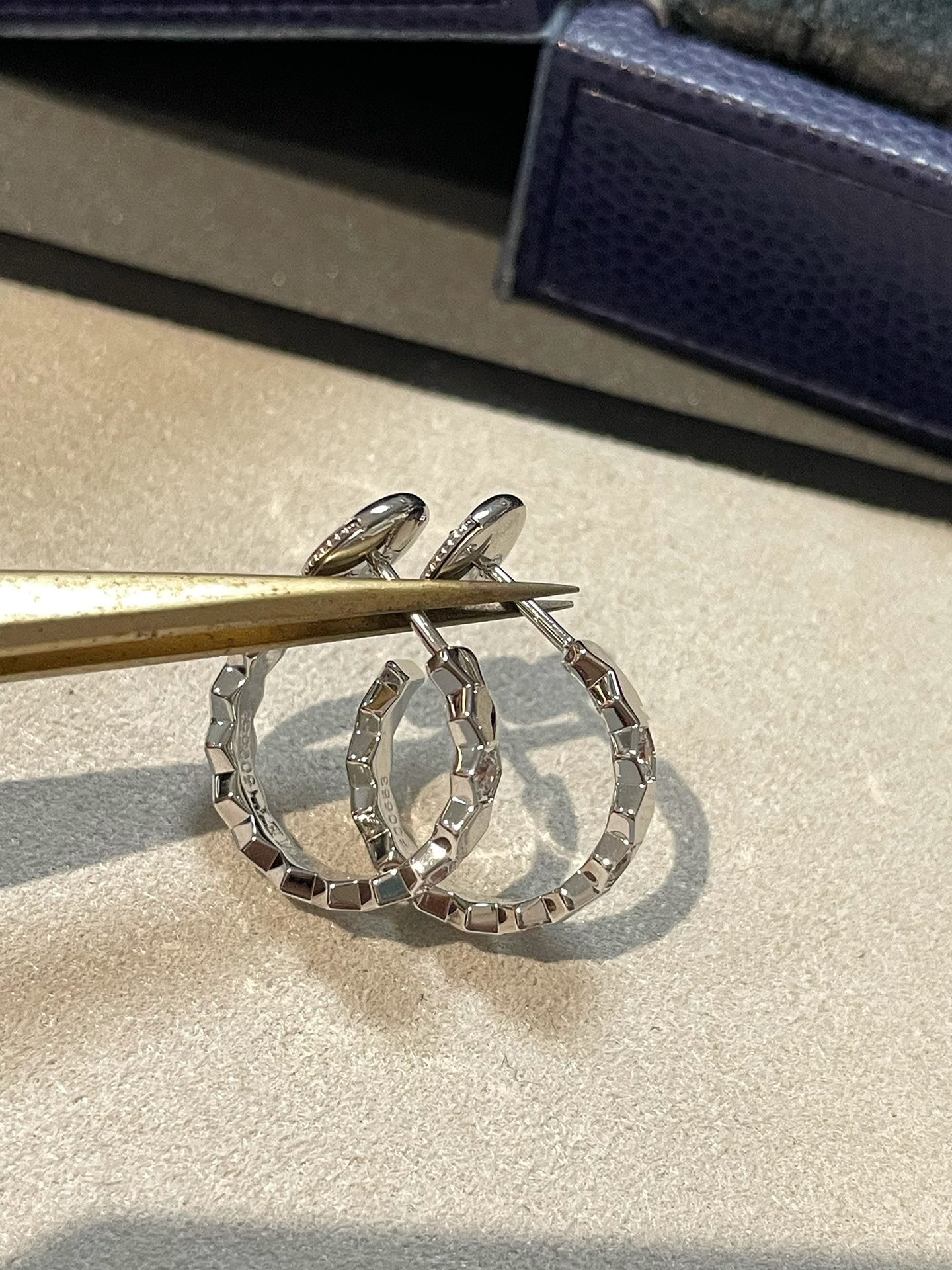 [Panda Jewelry]Hollow Design Four-Leaf Clover Flower Shape Ring