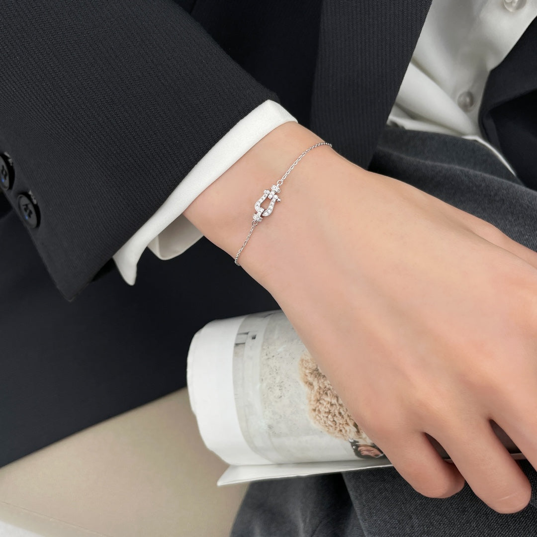 [Panda Jewelry]FORCE 10 SMALL CHAIN BRACELET