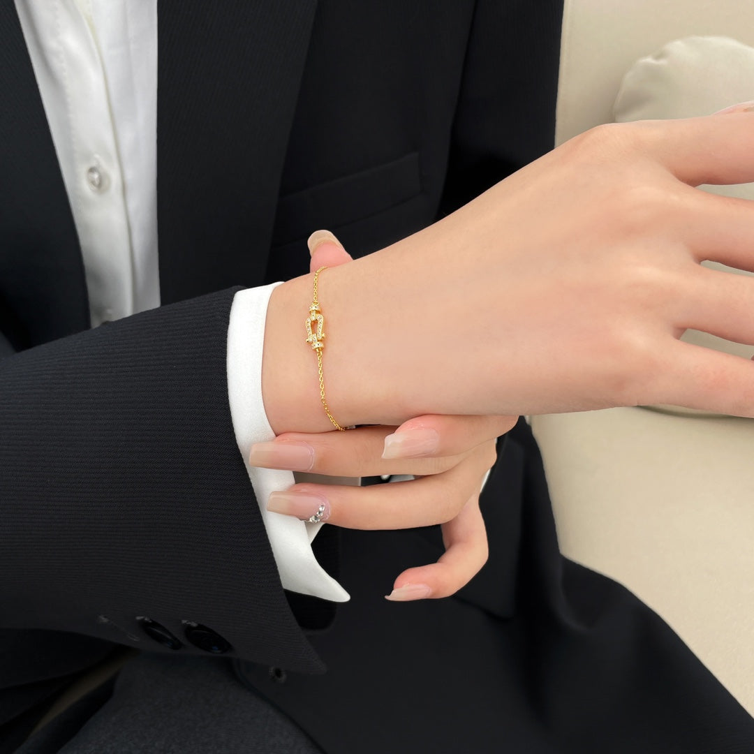 [Panda Jewelry]FORCE 10 SMALL CHAIN BRACELET