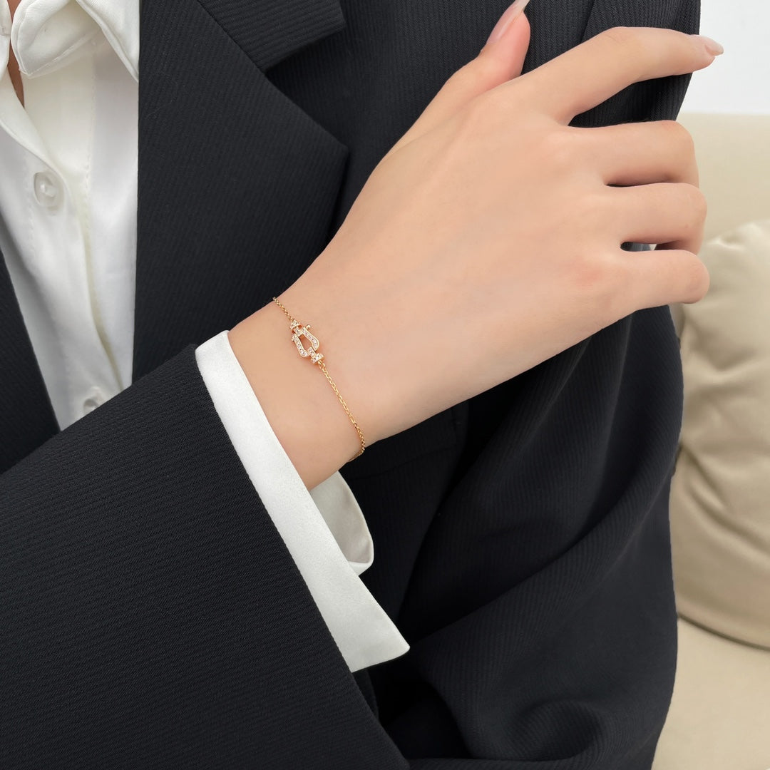 [Panda Jewelry]FORCE 10 SMALL CHAIN BRACELET