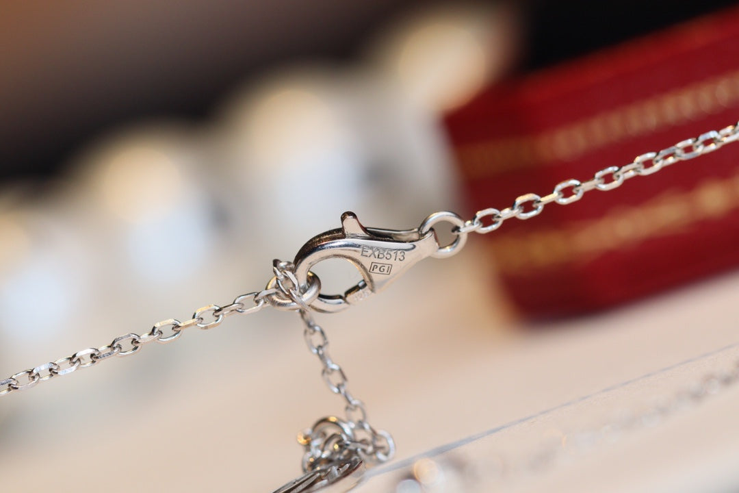 [Panda Jewelry]DAMOUR DIAMOND NECKLACE