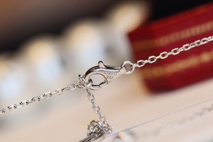[Panda Jewelry]DAMOUR DIAMOND NECKLACE