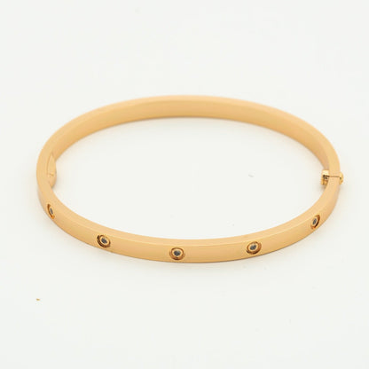 [Panda Jewelry]LOVE BRACELET 3.65MM 10 DIAMONDS