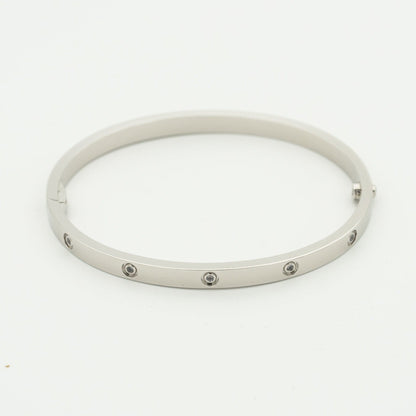 [Panda Jewelry]LOVE BRACELET 3.65MM 10 DIAMONDS