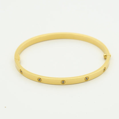 [Panda Jewelry]LOVE BRACELET 3.65MM 10 DIAMONDS