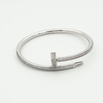 [Panda Jewelry]JUSTE BRACELET 3.5MM ALL DIAMONDS