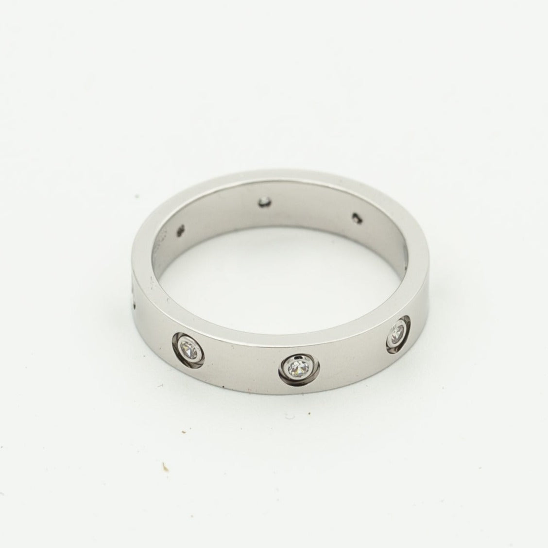 [Panda Jewelry]LOVE RING 3.6MM 8 DIAMONDS