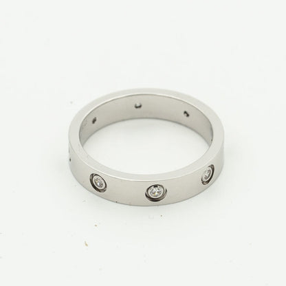 [Panda Jewelry]LOVE RING 3.6MM 8 DIAMONDS