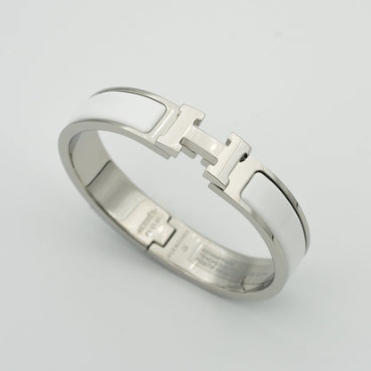 [Panda Jewelry]H WHITE BRACELET