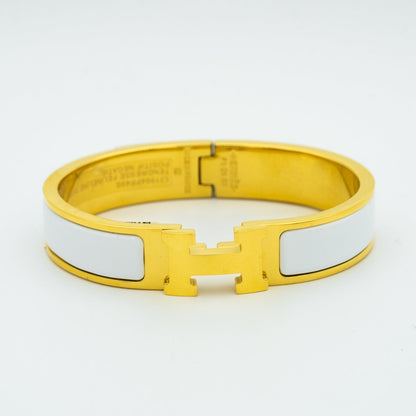 [Panda Jewelry]H WHITE BRACELET