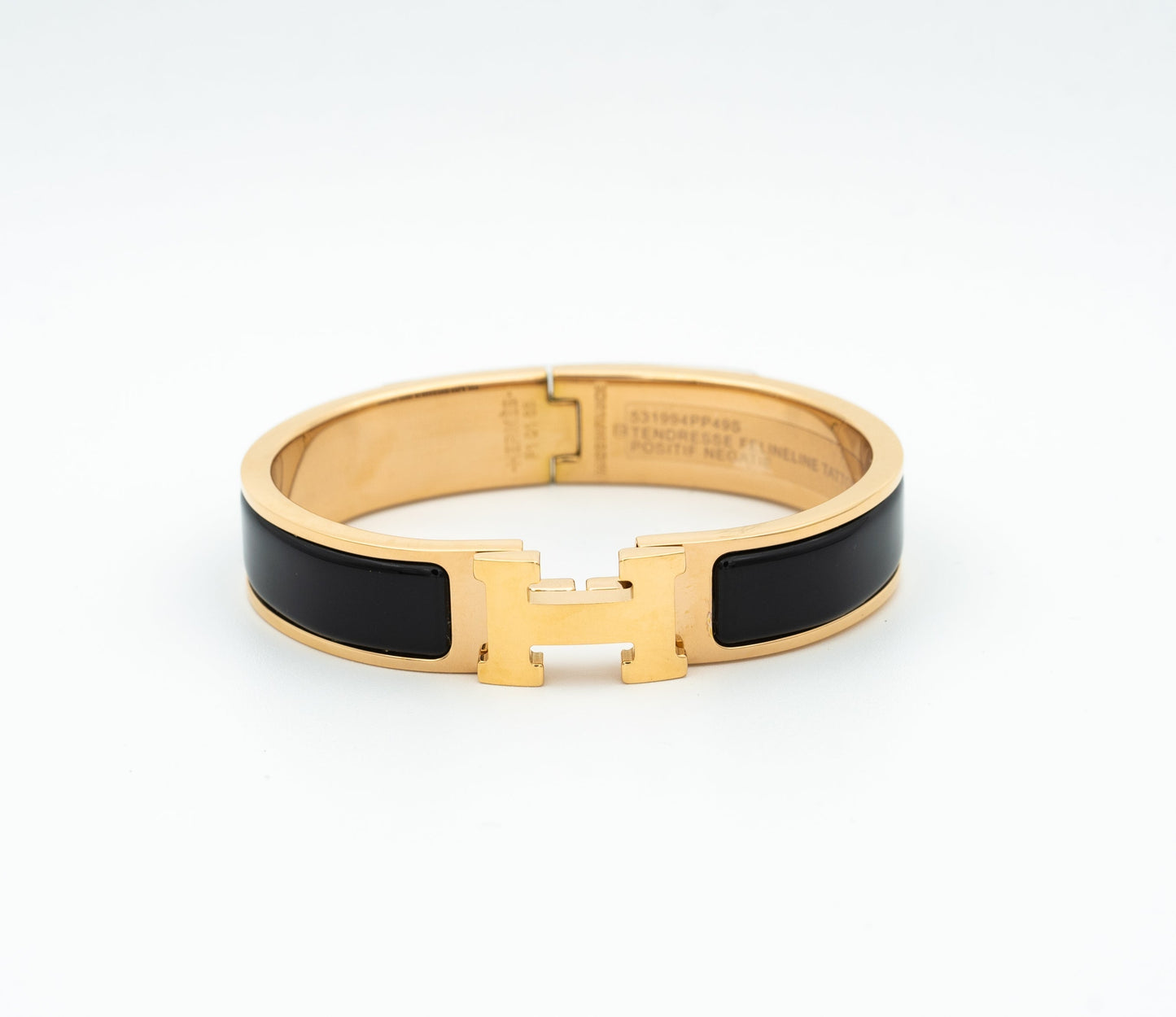 [Panda Jewelry]H BLACK BRACELET