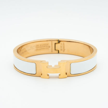 [Panda Jewelry]H WHITE BRACELET