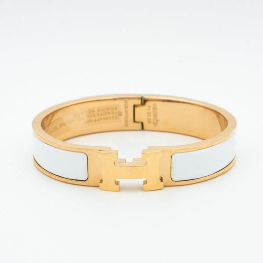 [Panda Jewelry]H WHITE BRACELET
