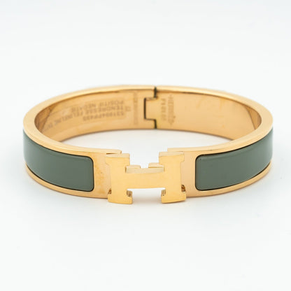 [Panda Jewelry]H BRACELET BLUE GREEN 12MM