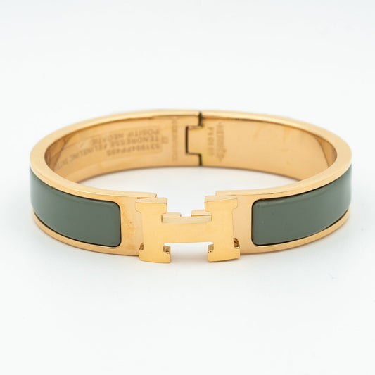 [Panda Jewelry]H BRACELET BLUE GREEN 12MM