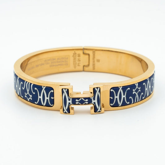 [Panda Jewelry]H BRACELET BLACK MULTICOLOR