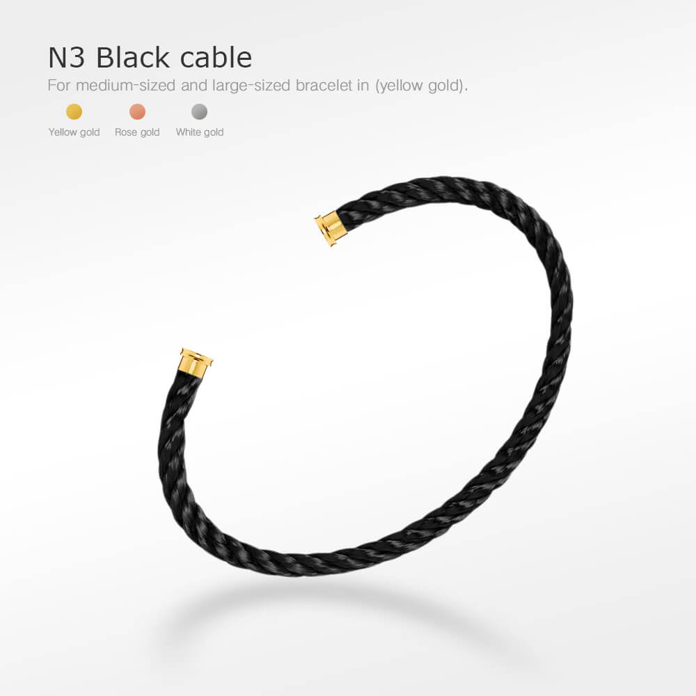 [Panda Jewelry]FORCE SERIES BRACELET CABLES 50 CHOICES (DIY SELECTION)