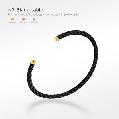 [Panda Jewelry]FORCE SERIES BRACELET CABLES 50 CHOICES (DIY SELECTION)