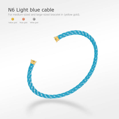 [Panda Jewelry]FORCE SERIES BRACELET CABLES 50 CHOICES (DIY SELECTION)