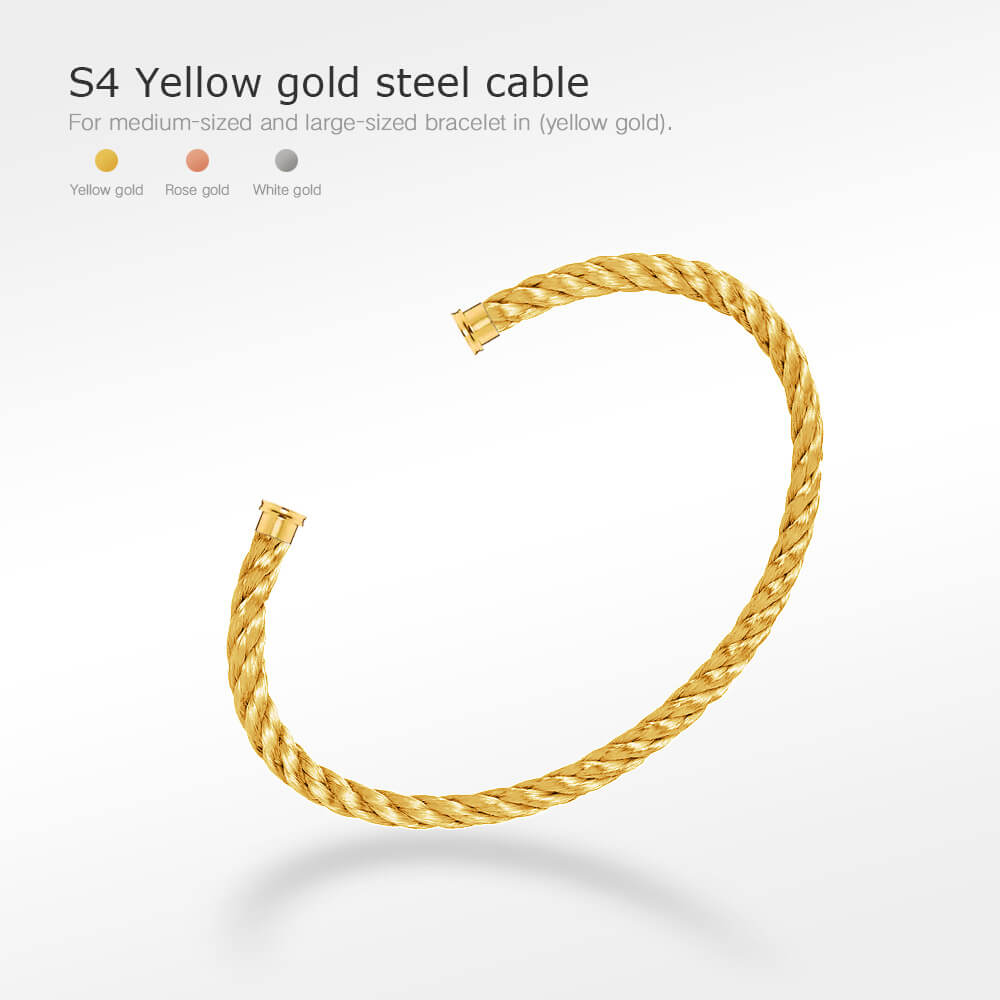 [Panda Jewelry]FORCE SERIES BRACELET CABLES 50 CHOICES (DIY SELECTION)