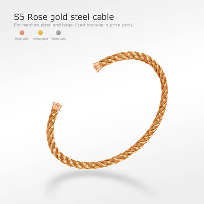 [Panda Jewelry]FORCE SERIES BRACELET CABLES 50 CHOICES (DIY SELECTION)