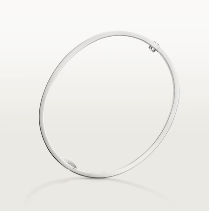 [Panda Jewelry]NEW-LOVE-6.1MM-Width Diamond-Studded Bracelet