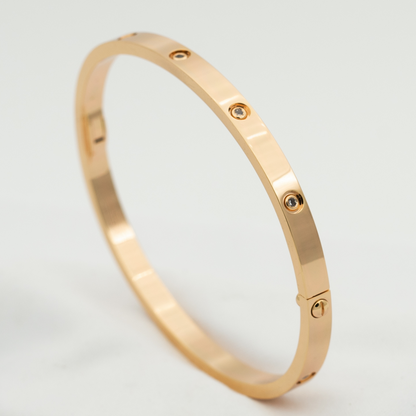 [Panda Jewelry]LOVE BRACELET 3.65MM 10 DIAMONDS