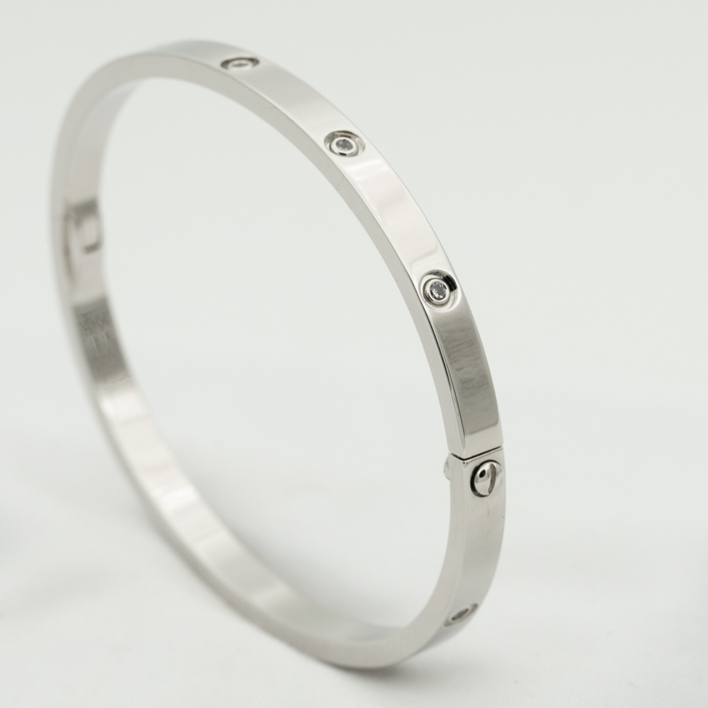 [Panda Jewelry]LOVE BRACELET 3.65MM 10 DIAMONDS
