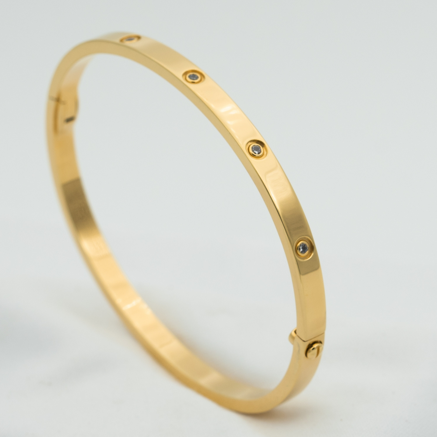 [Panda Jewelry]LOVE BRACELET 3.65MM 10 DIAMONDS