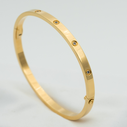[Panda Jewelry]LOVE BRACELET 3.65MM 10 DIAMONDS