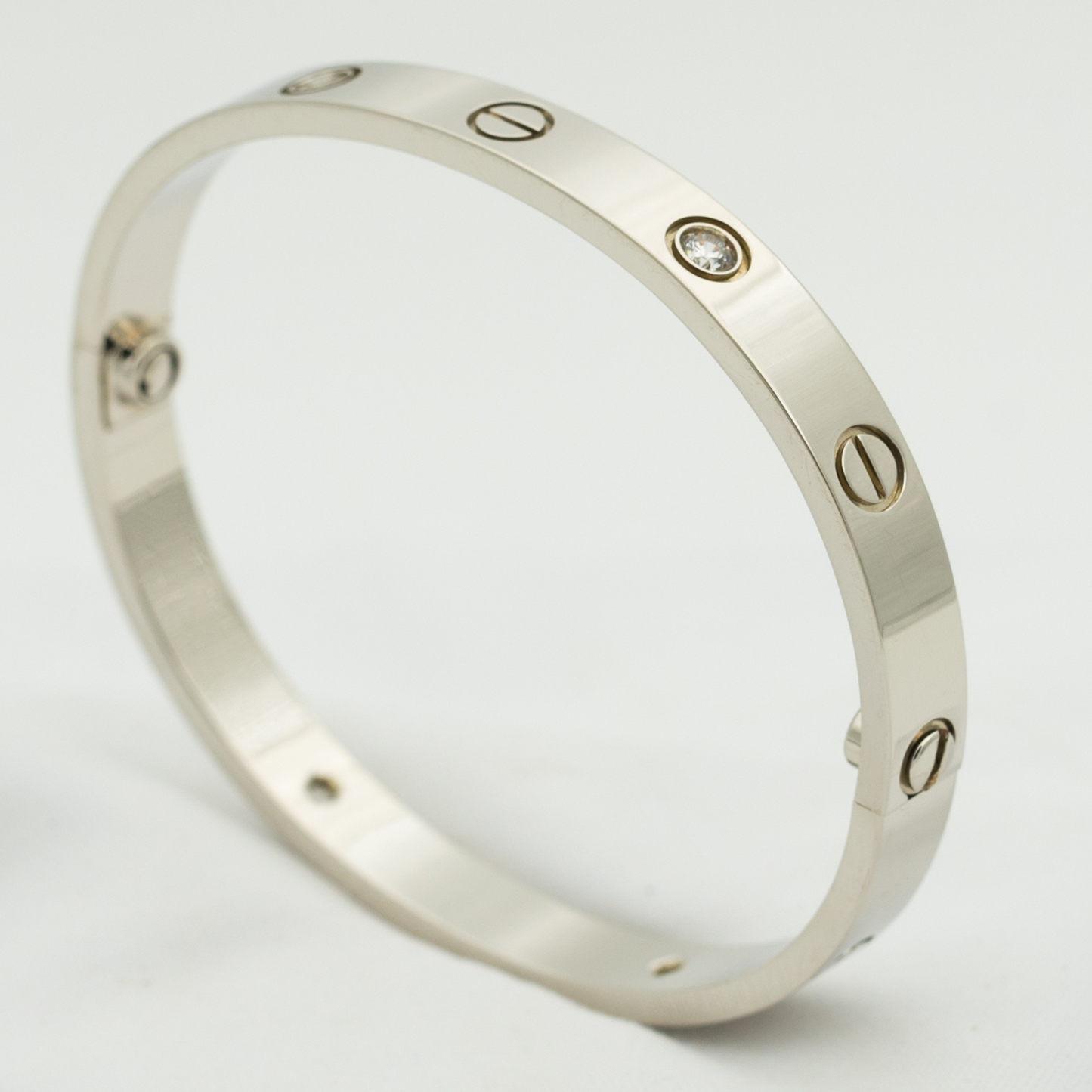 [Panda Jewelry]LOVE BRACELET 6.1MM 4 DIAMONDS