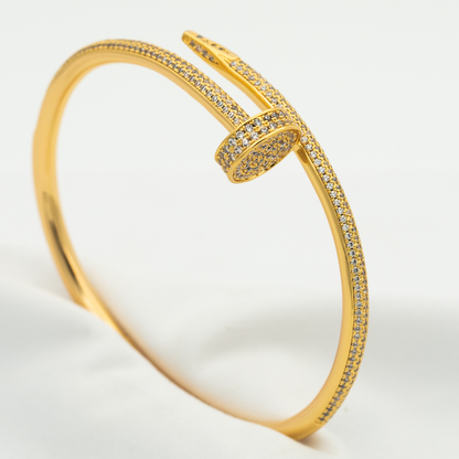 [Panda Jewelry]JUSTE BRACELET 3.5MM ALL DIAMONDS