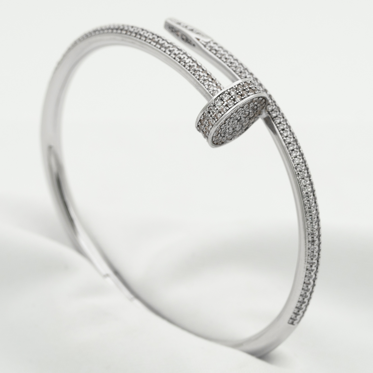 [Panda Jewelry]JUSTE BRACELET 3.5MM ALL DIAMONDS