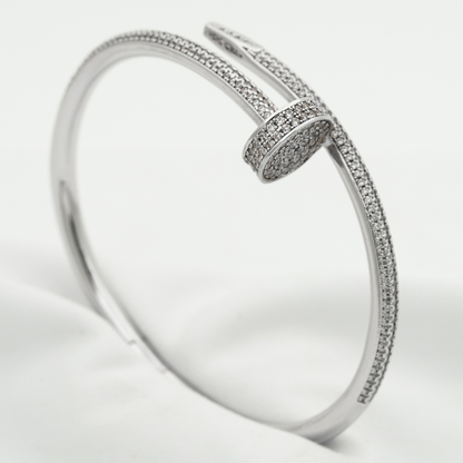 [Panda Jewelry]JUSTE BRACELET 3.5MM ALL DIAMONDS