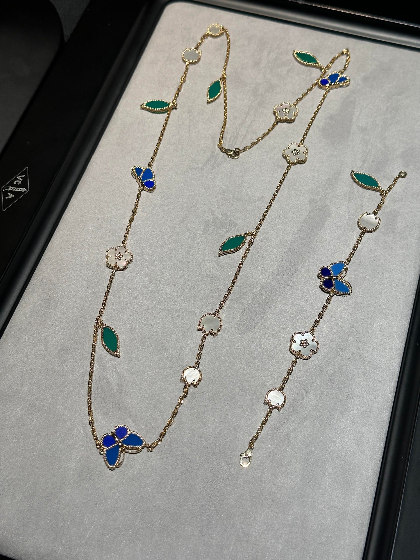 [Panda Jewelry] 26 NEW CLOVER 15 MOTIFS LUCKY NECKLACE