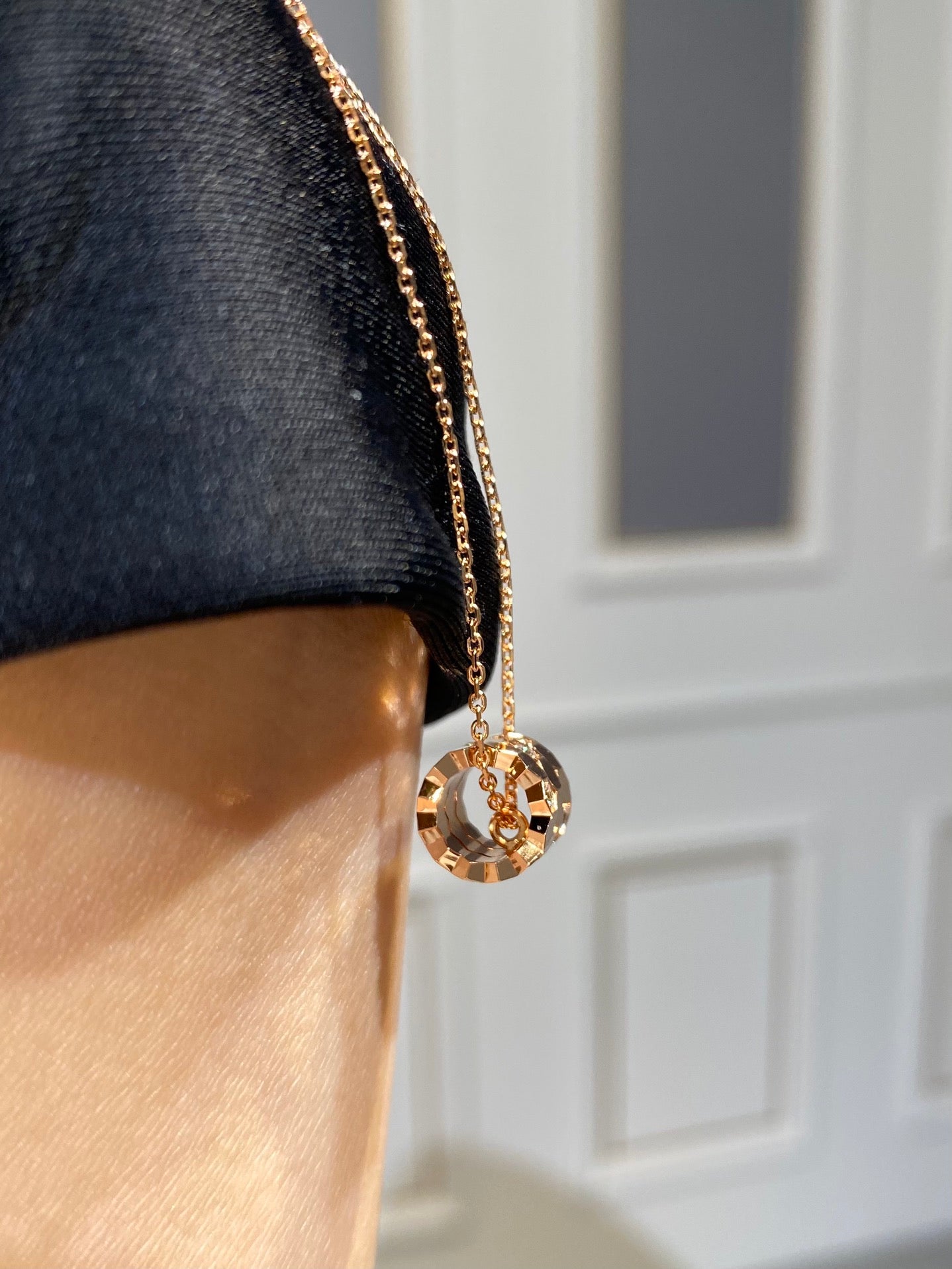[Panda Jewelry]BEE LOVE DIAMOND NECKLACE
