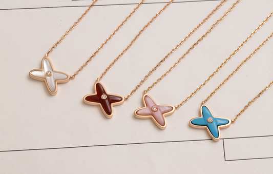 [Panda Jewelry]JEUX DE NECKLACE 1 DIAMOND