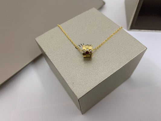 [Panda Jewelry]BEE LOVE DIAMOND NECKLACE