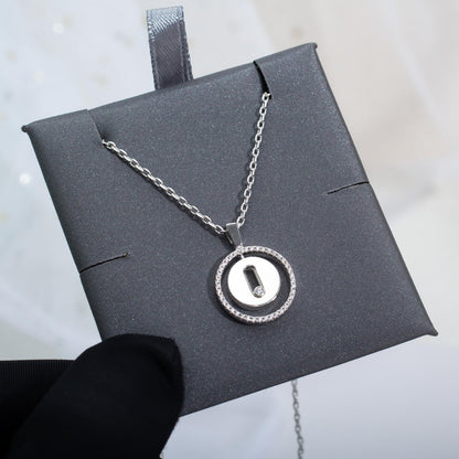 [Panda Jewelry]LUCKY MOVE PM NECKLACE SILVER DIAMOND