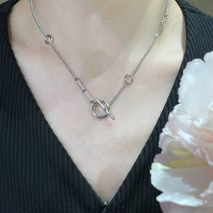 [Panda Jewelry]HM STERLING CHAINE D'ANCRE HEART