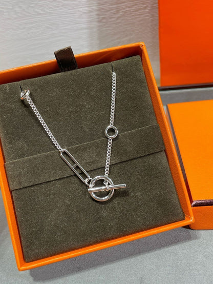[Panda Jewelry]HM STERLING CHAINE D'ANCRE HEART