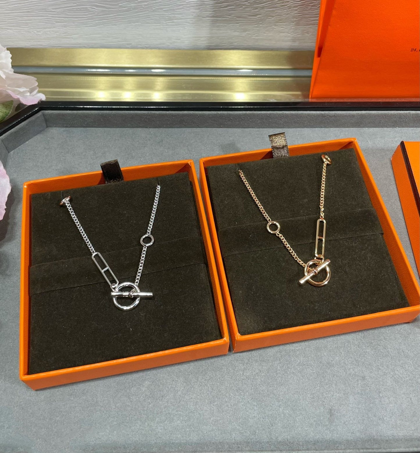 [Panda Jewelry]HM STERLING CHAINE D'ANCRE HEART