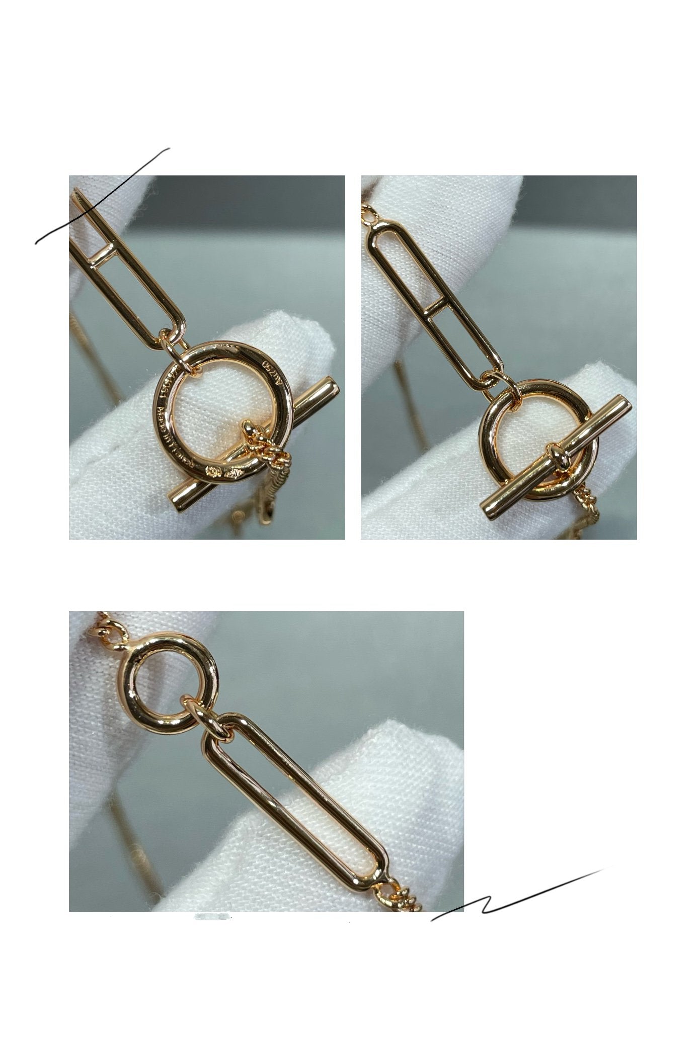 [Panda Jewelry]HM STERLING CHAINE D'ANCRE HEART