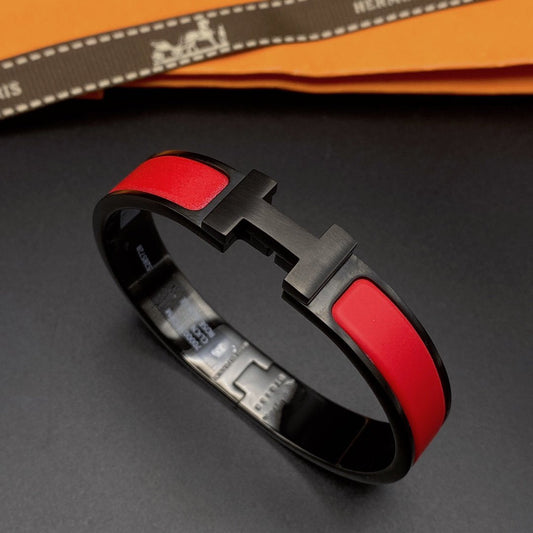 [Panda Jewelry]CLIC HM SO BLACK RED BRACELET